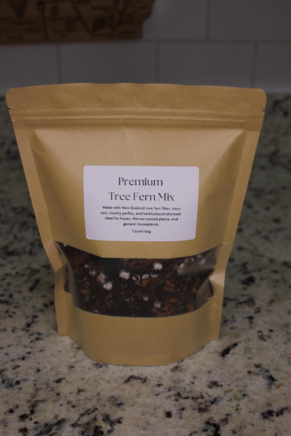 tree fern potting mix Premium Tree Fern Fiber Soil Mix for Hoyas, Aroids and Houseplants – W – Leaf and Bloom Co